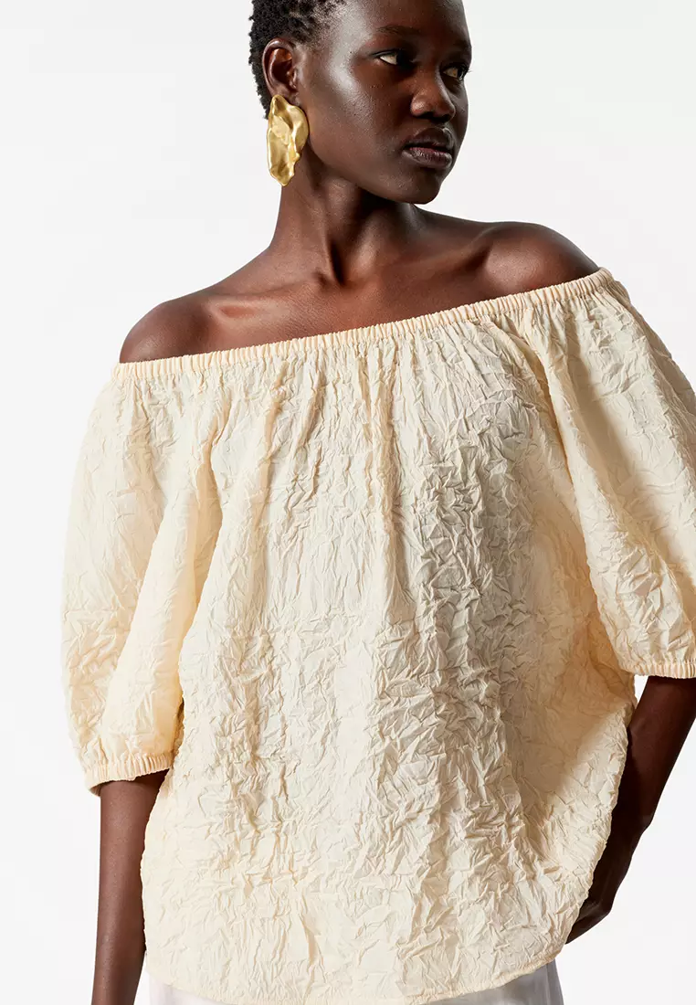 Off-Shoulder Blouse