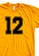 MRL Prints yellow Number Shirt 12 T-Shirt Customized Jersey 1382BAA1B75FDDGS_2