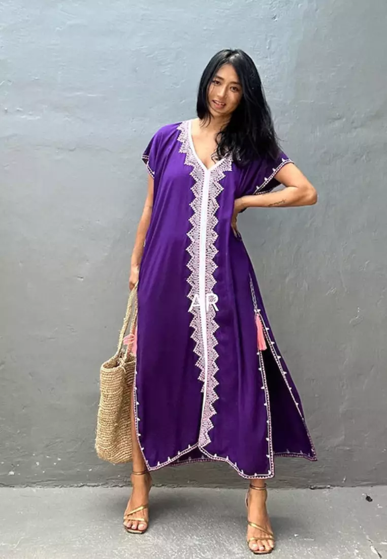 Buy Sunnydaysweety Fashionable new ethnic lace pattern dress