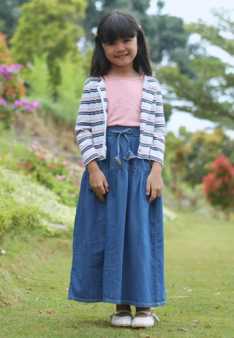 Kardigan Anak Perempuan/ Cardigan Set Girl/ Rjg Picnic Time