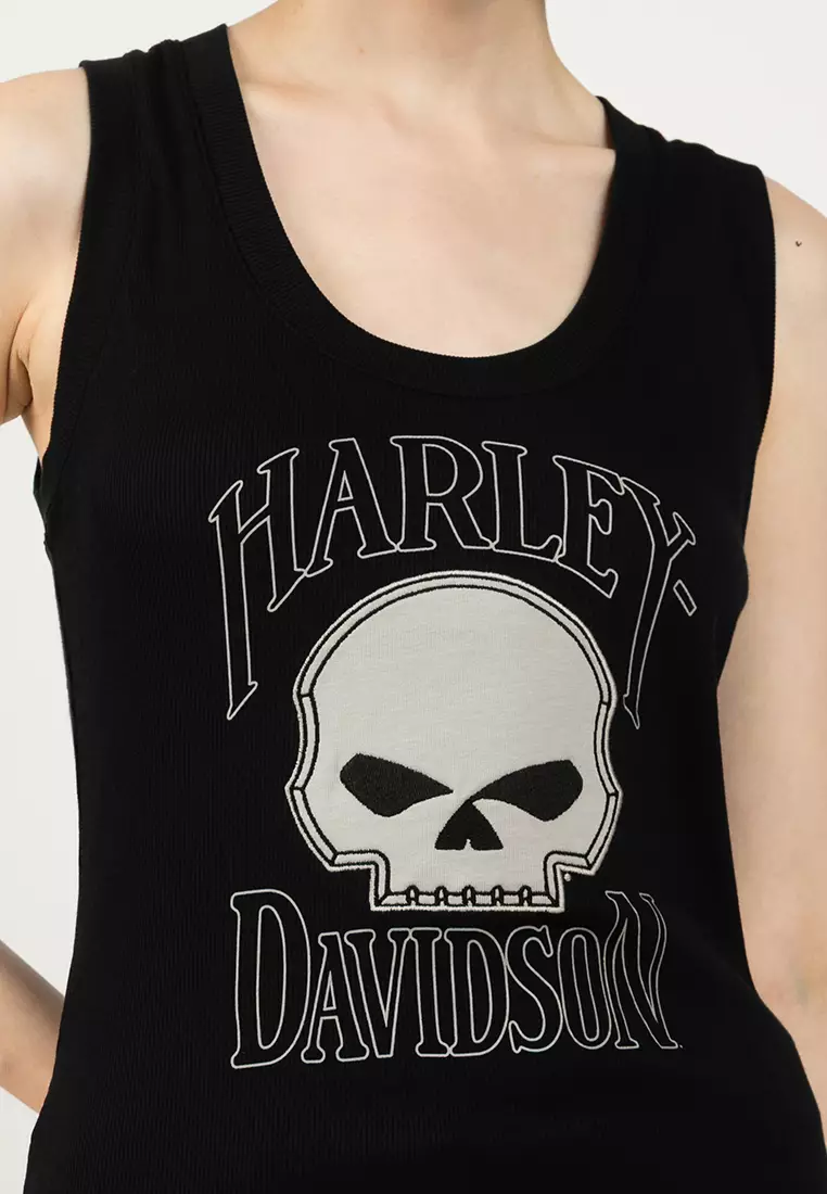 Harley-Davidson® Willie G™ Skull Ribbed Tank