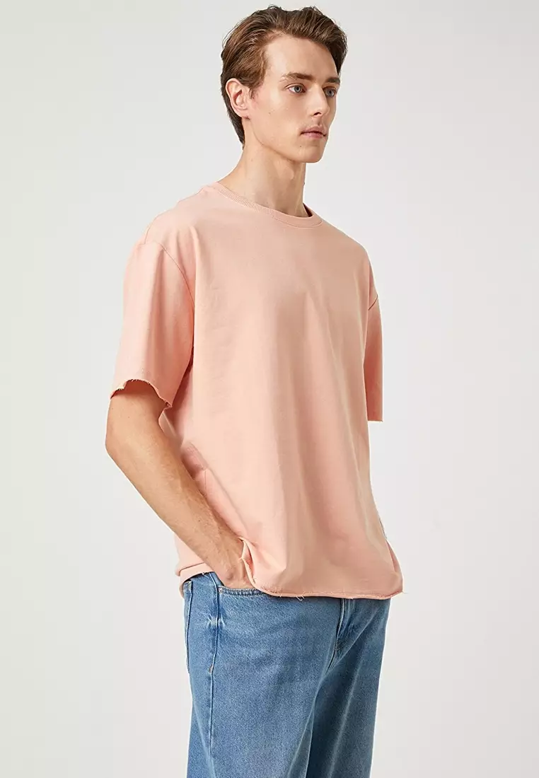 Buy KOTON Basic Oversize T-Shirt Crew Neck 2024 Online