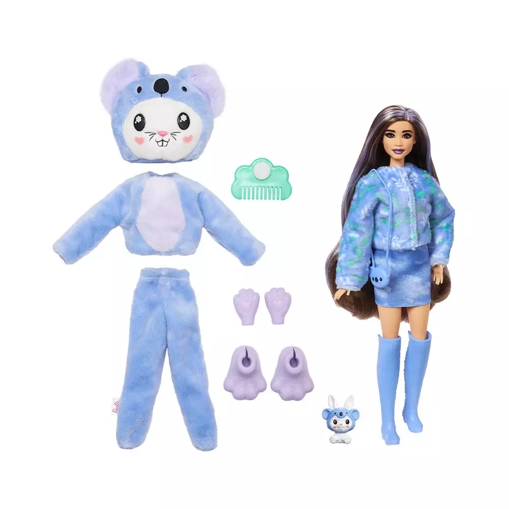 Barbie Set Boneka Cutie Reveal Multicolour Hrk26