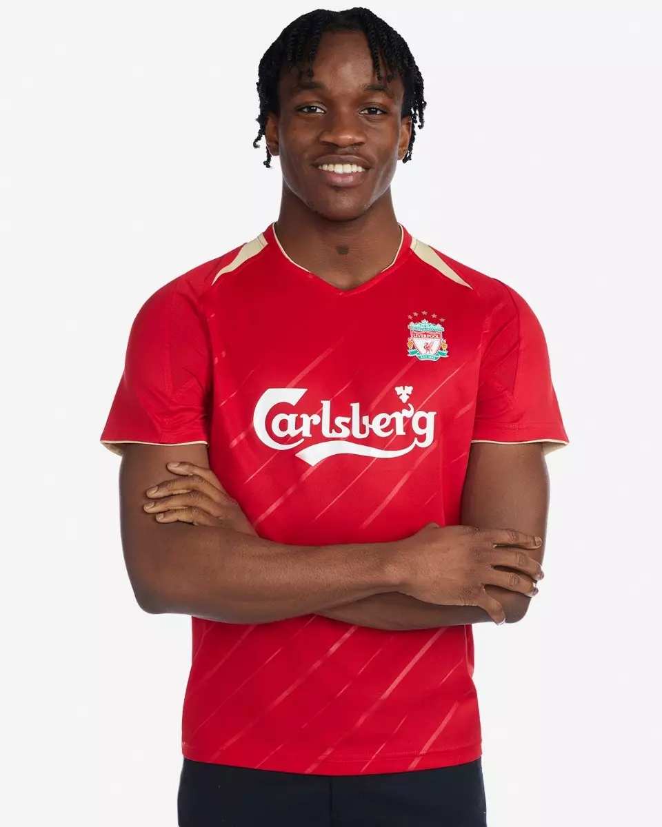 Liverpool FC 2005-2006 Euro Home Shirt Men - Official LFC Jersey Original Pria
