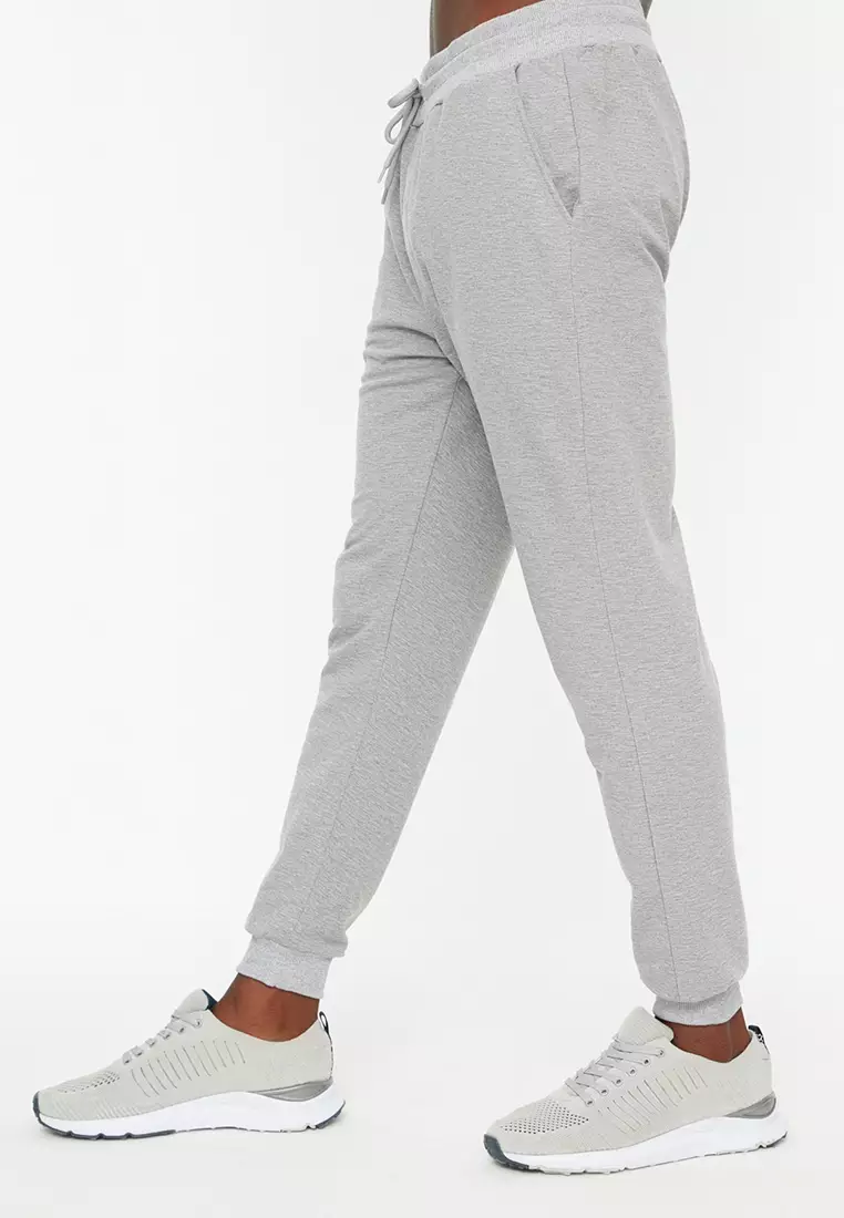 Elasticated Joggers Sweatpants - 2 Pack