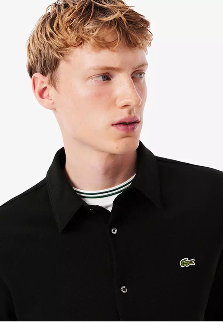 Slim Fit Petit Pique Shirt