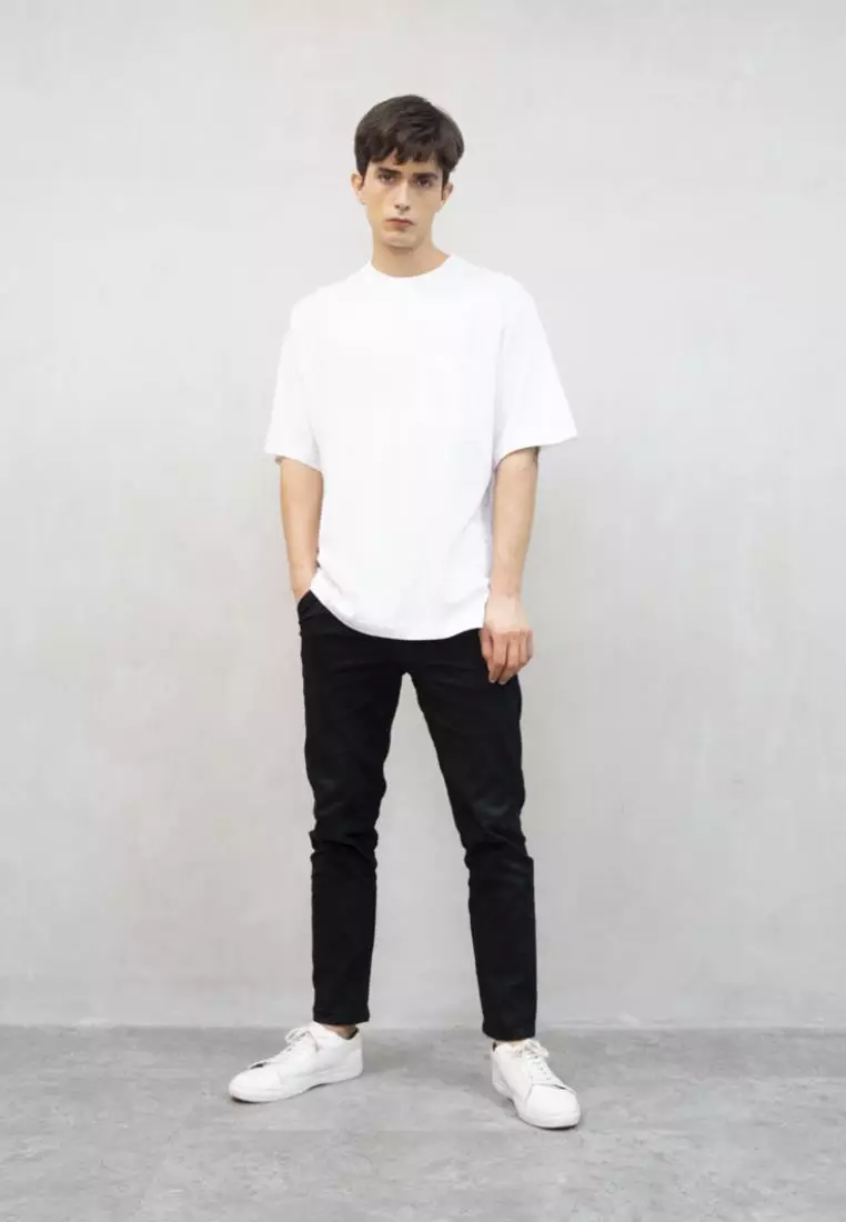 kaos oversized pria PUTIH polos wanita oversize shirt