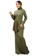 SARIMA green Kurung Modern Modest Fashion Army Green C3244AA9837301GS_2
