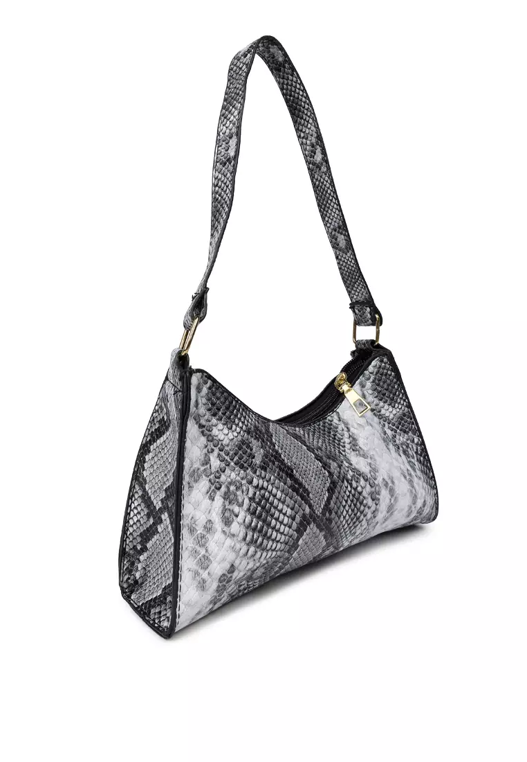 White 2024 snake bag