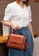 Lara brown Women's Vintage Leather Handbag Shoulder Bag - Brown FDA6FAC8C710FAGS_3