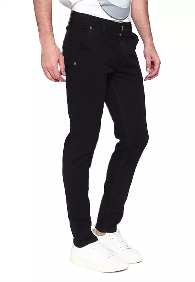 Long Pants Chinos Slim Fit Forever Black