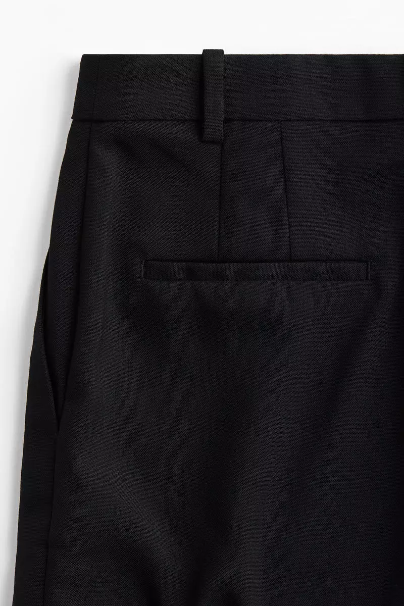 Straight tailored trousers