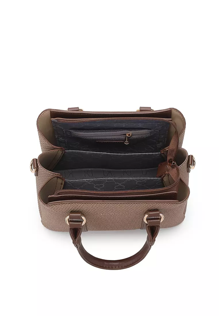 Women's Top Handle Bag / Sling Bag / Crossbody Bag / Shoulder Bag - Tan