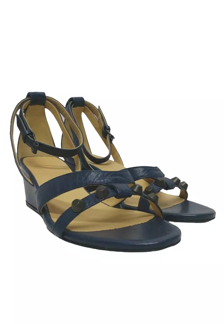 靴 BALENCIAGA VOID LEATHER SANDAL Balenciaga - Void leather sandals Balenciaga