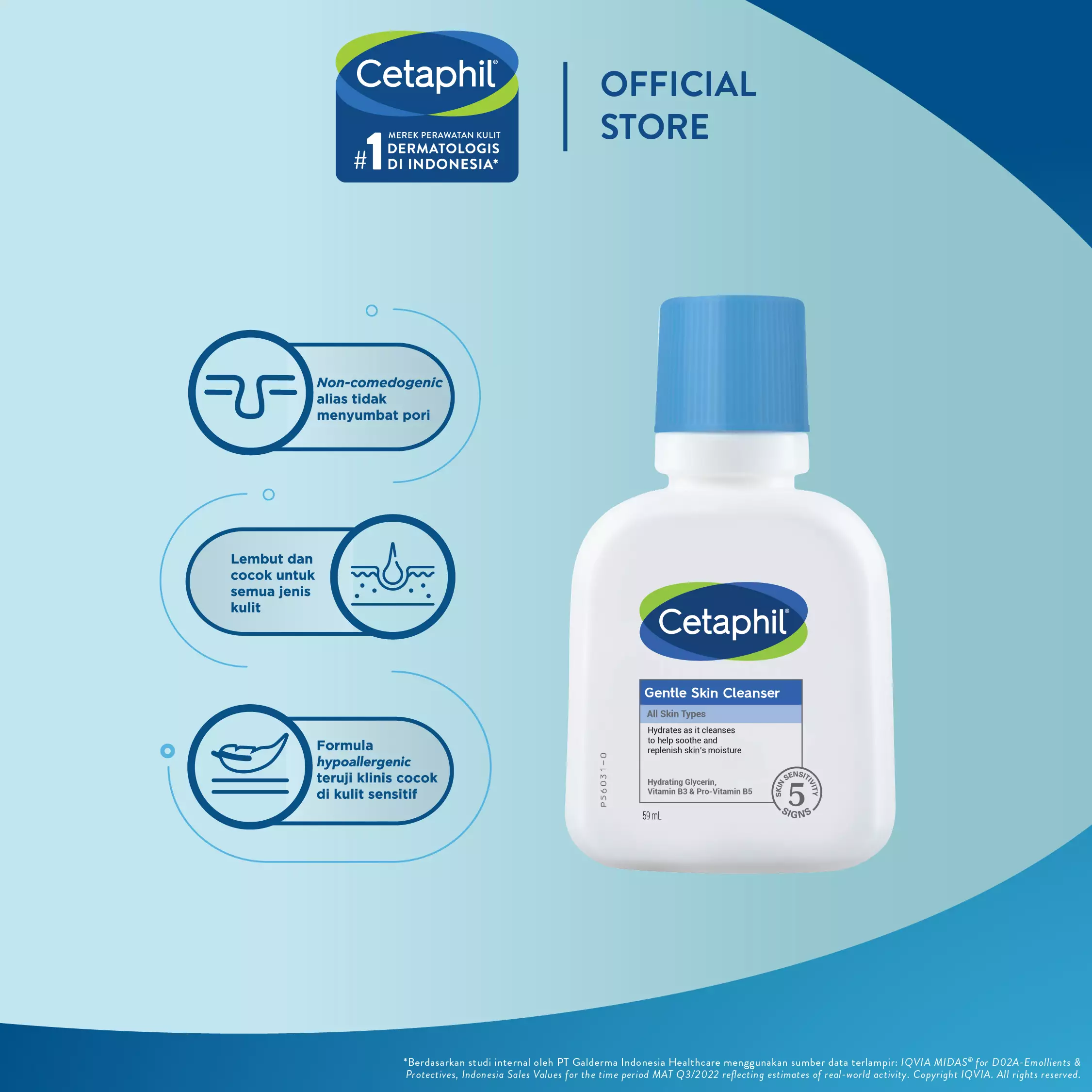Cetaphil Gentle Skin Cleanser 59ML
