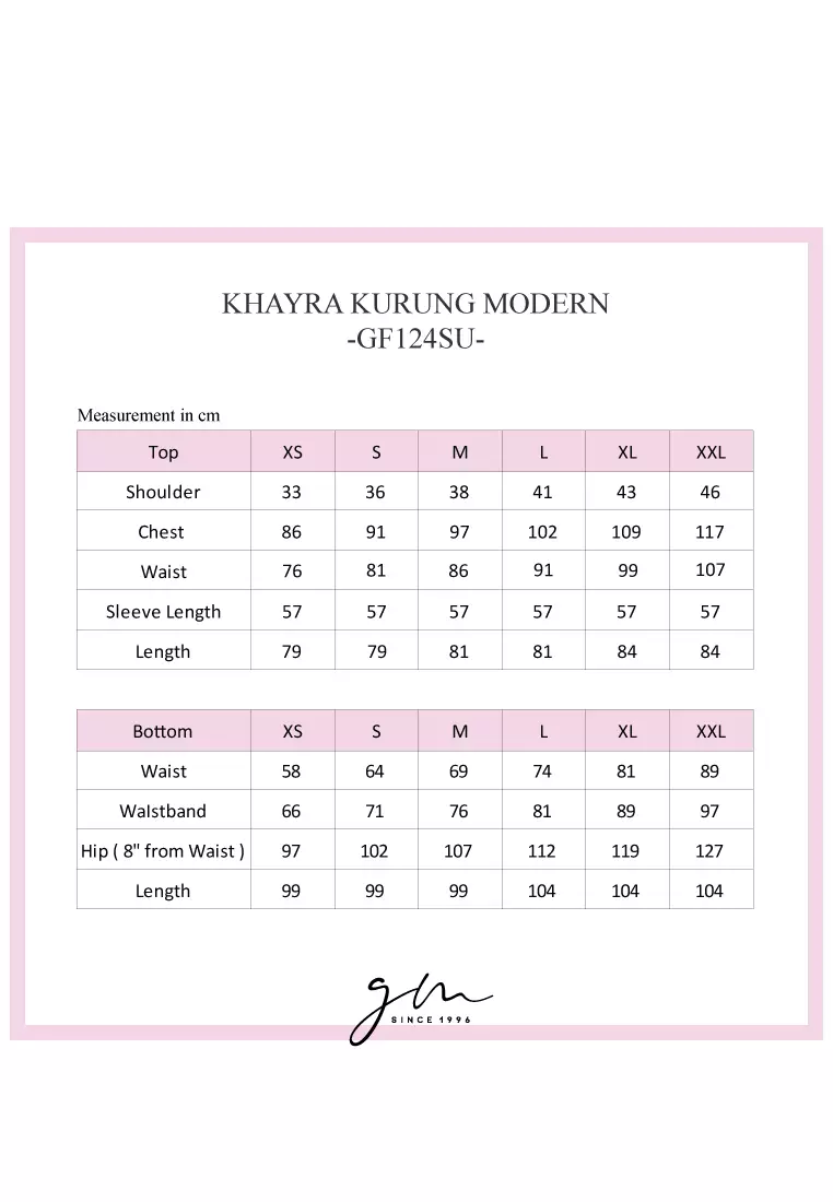 Gene Martino - Khayra Kurung Modern 124