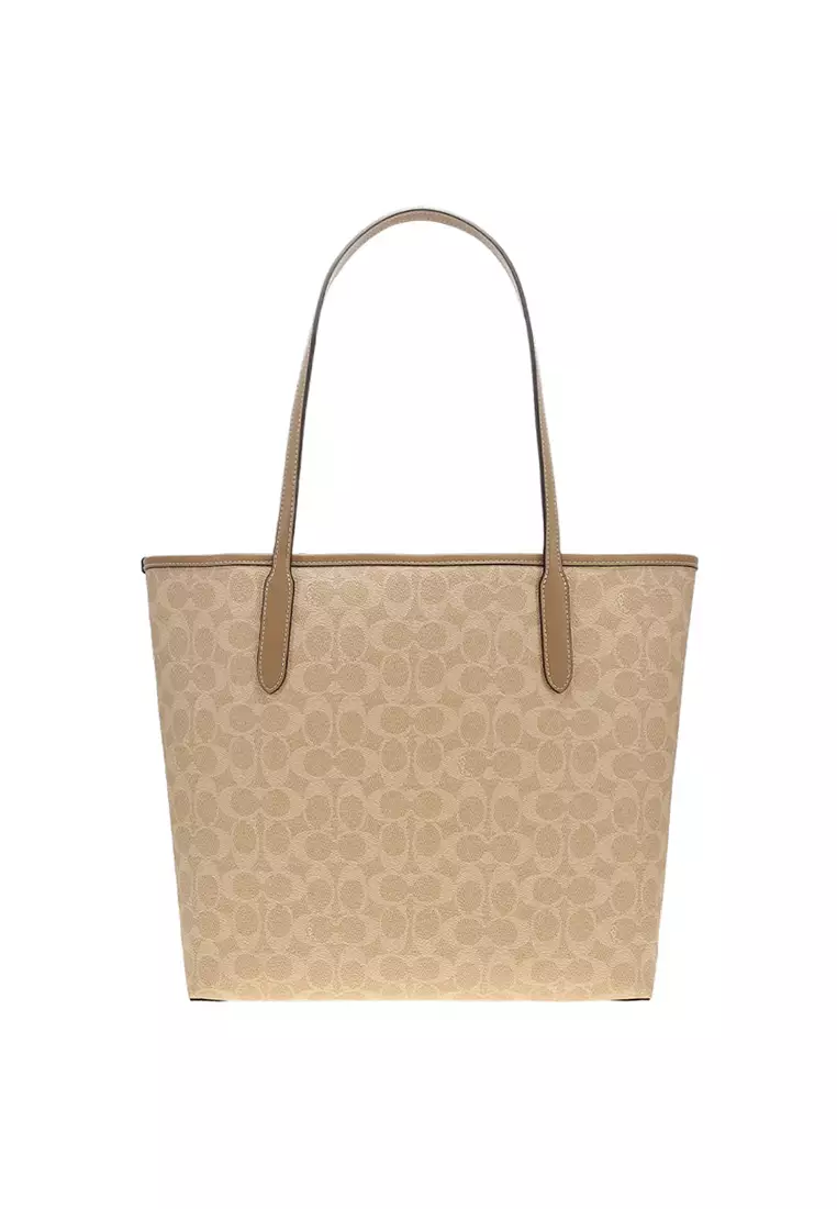 City Tote Bag In Signature Canvas CV976
