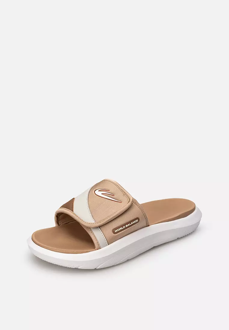 Discount on World Balance  shoes - SKU: World Balance Trick Slider Women's Slides