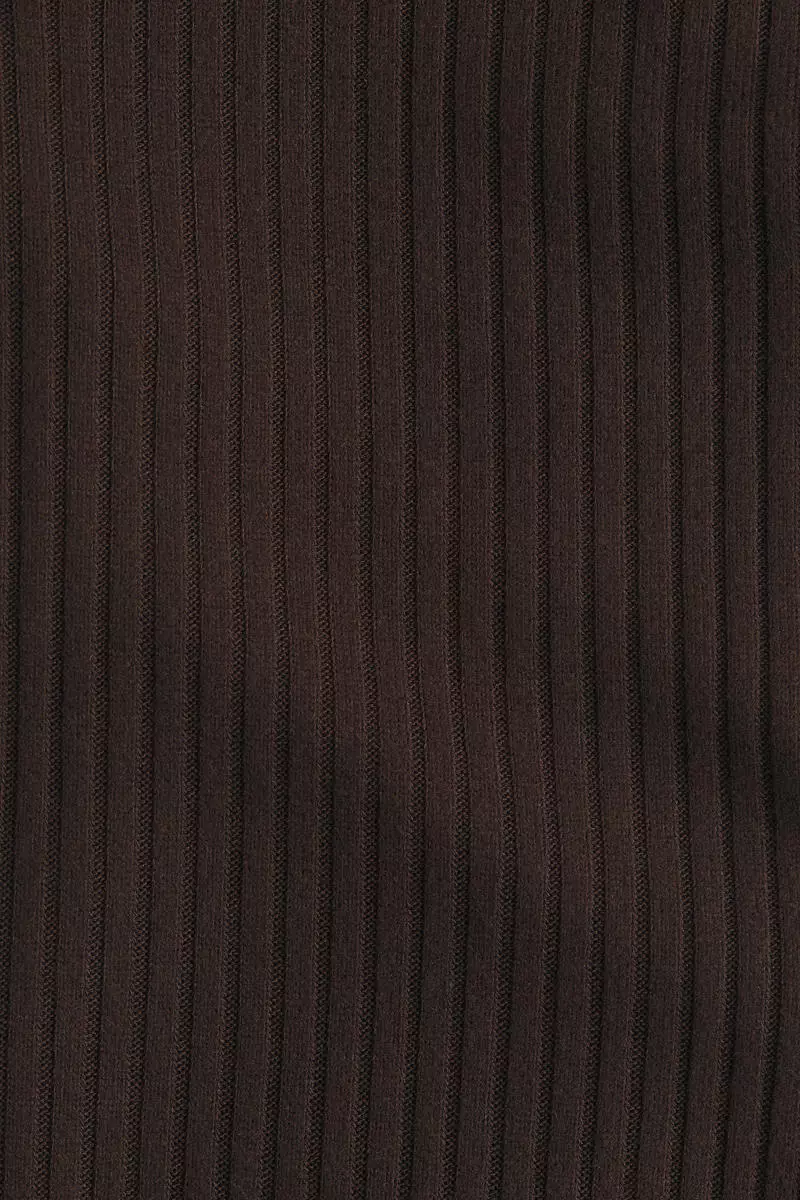 Rib-knit foldover-waist leggings