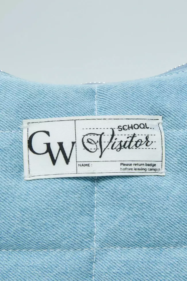 Schooly Sweeties Denim Bag