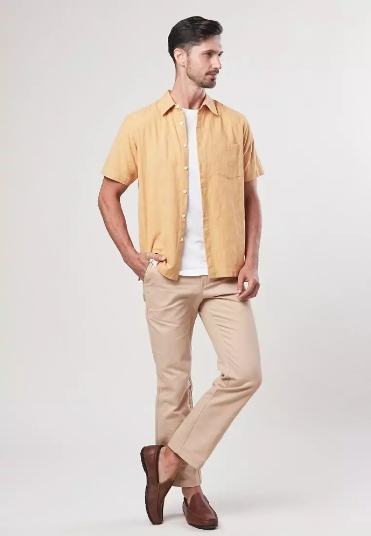 Buy East India Company Alwin Short Sleeve Buttoned Down Shirt Online