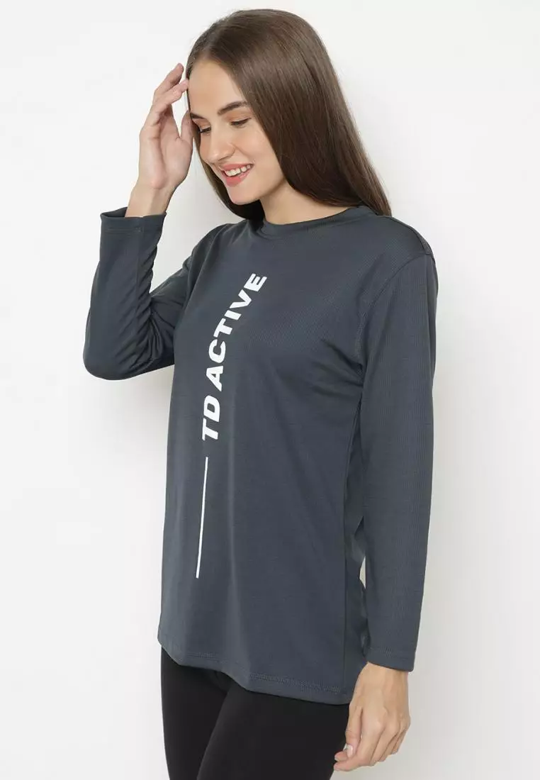 Td Active LS054 Sport ls raglan vert kaos