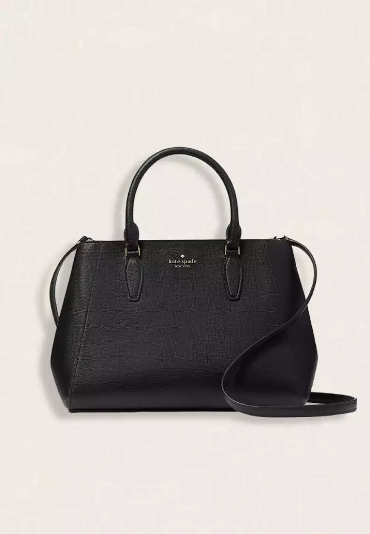 Jual Kate Spade Kate Spade Kristi Satchel Black Original 2024 | ZALORA ...