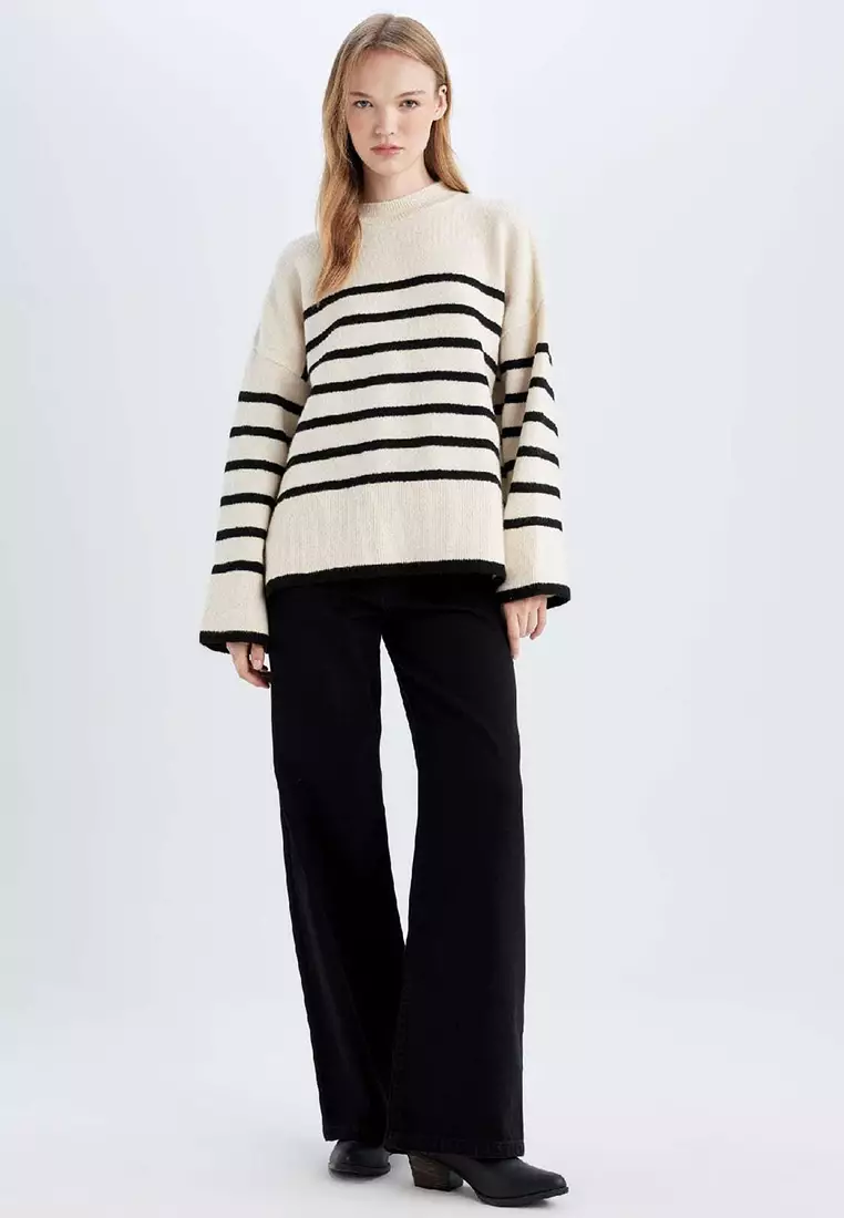 Striped Knitwear Jumper
