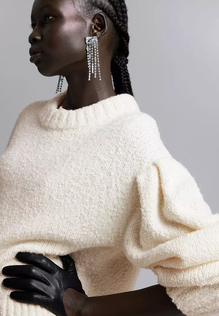 Oversized knit jumper 2025