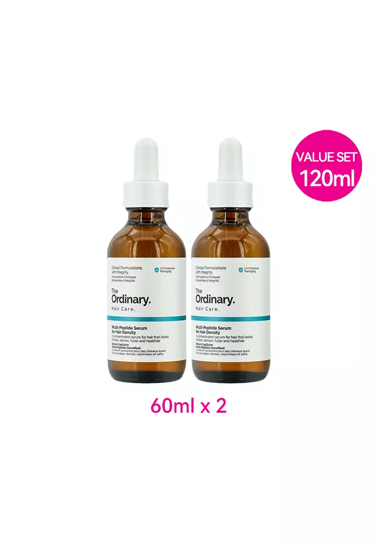 The Ordinary Multi-Peptide Serum for Hair Density 60ml x 2