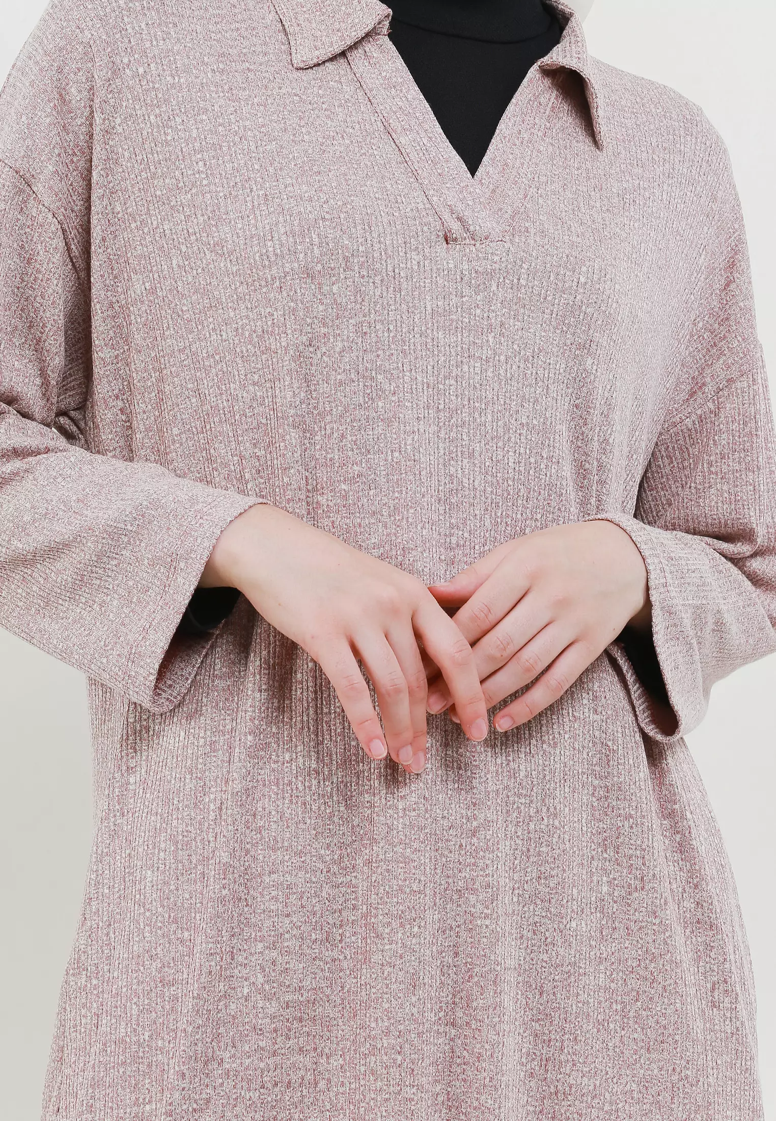 MFMW Cleavland Midi Dress Gamis Coklat