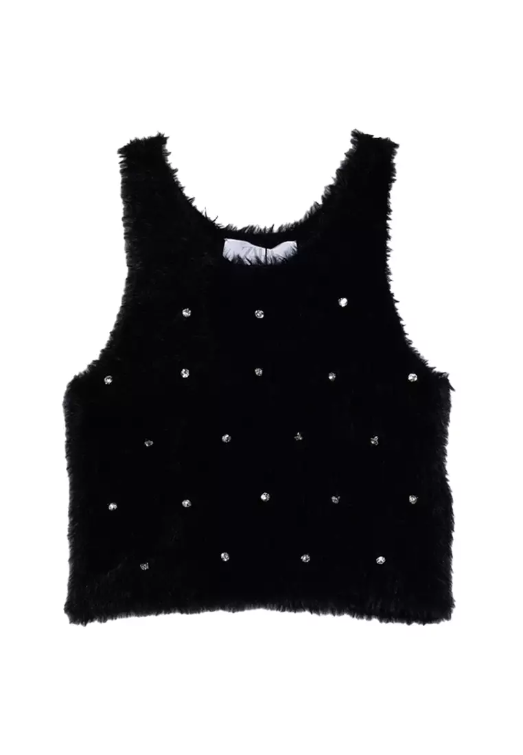 新品未使用　ZARA 2025年 FX FR CT 14 ZARA Faux Fur Top 2025 | Buy ZARA Online | ZALORA Hong Kong