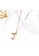 Air Jewellery gold Luxurious Shape J Necklace In Rose Gold B3D17ACB712EA1GS_4