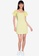 ZALORA BASICS yellow Puff Sleeve Mini Dress 236ADAAE74D6EFGS_4