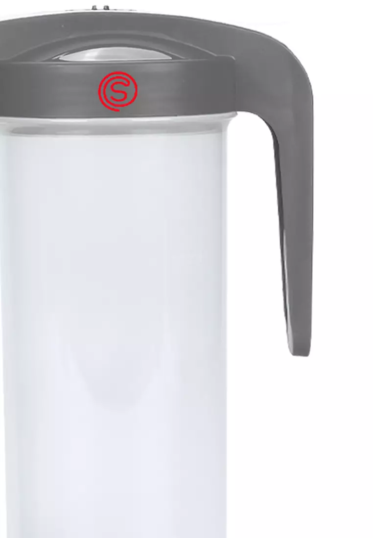 Buy Slique Premium Pitcher With Lock & 4 Plastic Tumblers 1600ml-1.6L ...
