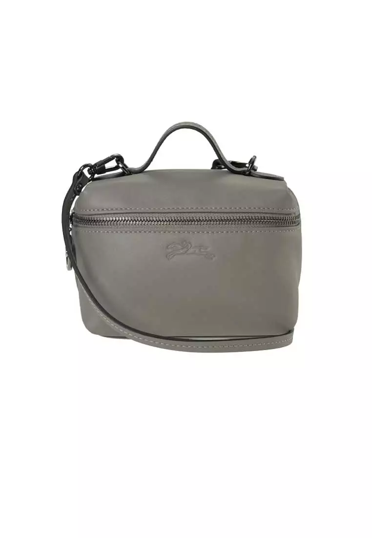 Buy LONGCHAMP Le Pliage Extra XS Vanity Leather Handbag Turtledove