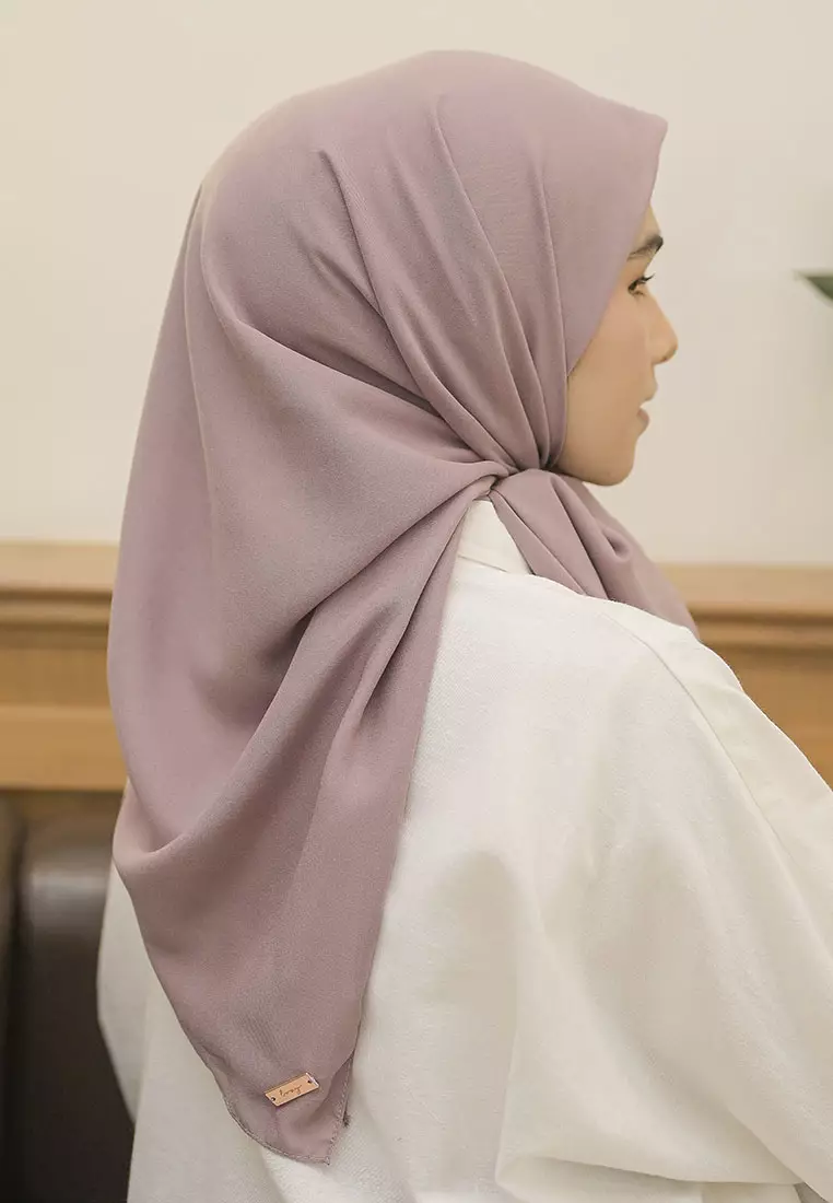 Haraa Voal Plain Tea Rose