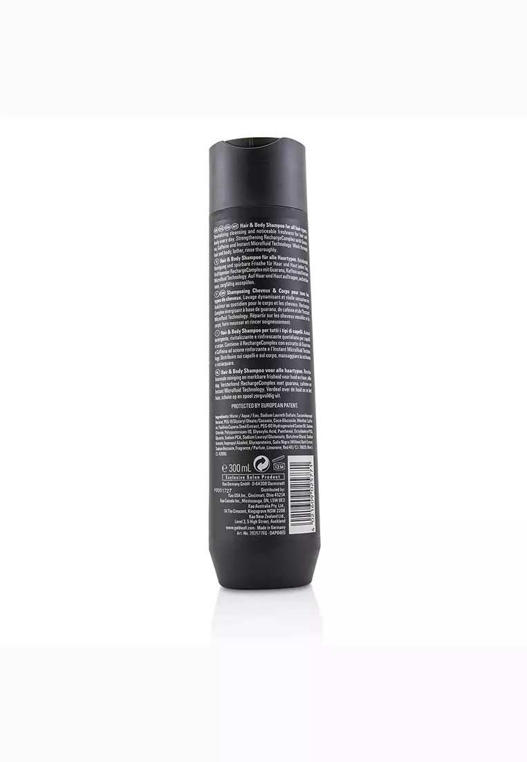 Goldwell - Dual Senses Men Hair & Body Shampoo (For All Hair Types) 300ml/10.1oz