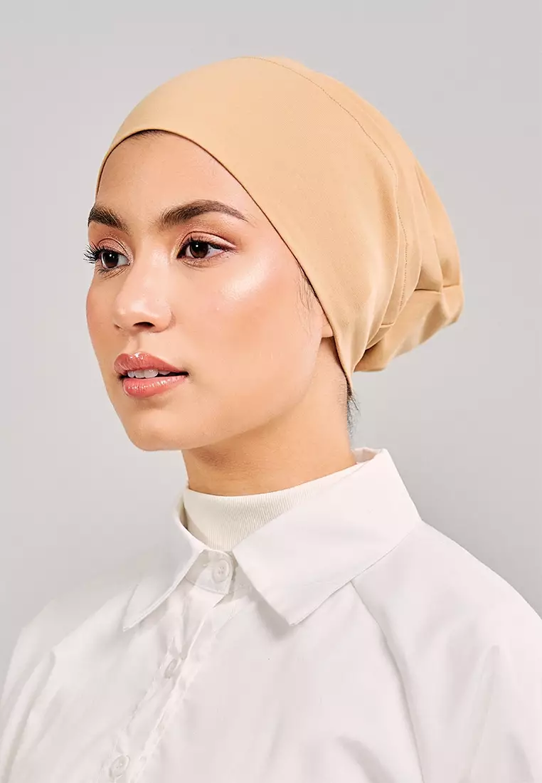 Salma Inner Cap in Hazel Brown