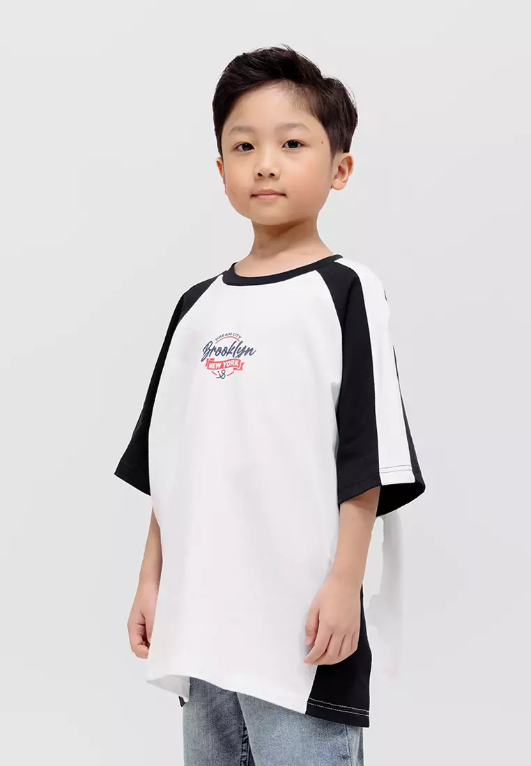 Little X eight Boy Ramsay Oversized T-Shirt Junior