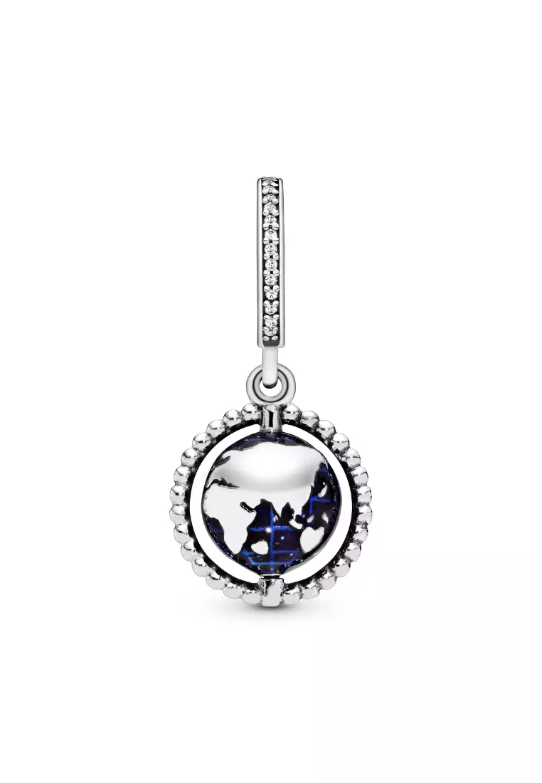 Spinning Globe Dangle Charm