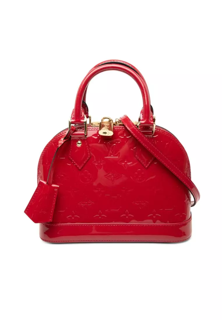 Pre-Loved Louis Vuitton Monogram Vernis Alma Bb