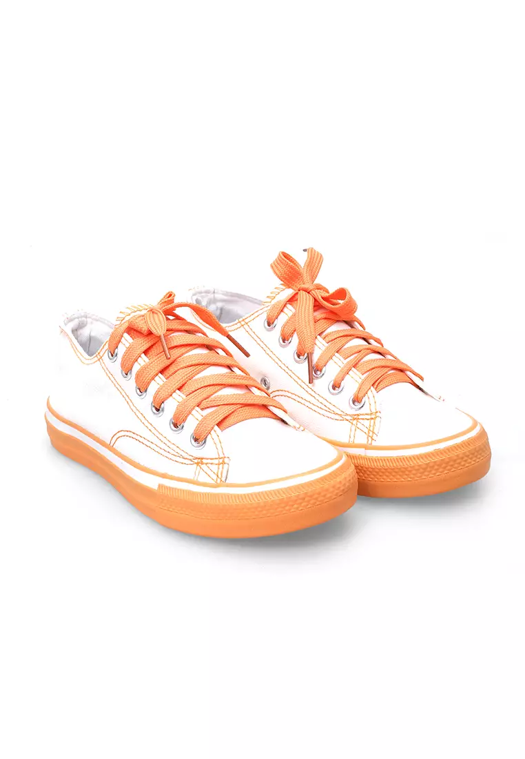 Sneackers Tali Ikat Fashion Women Premium Quality - Orange