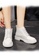 Twenty Eight Shoes white Top Layer Cowhide Lace Up Boots VB829 79CE2SHB0C1E8BGS_4