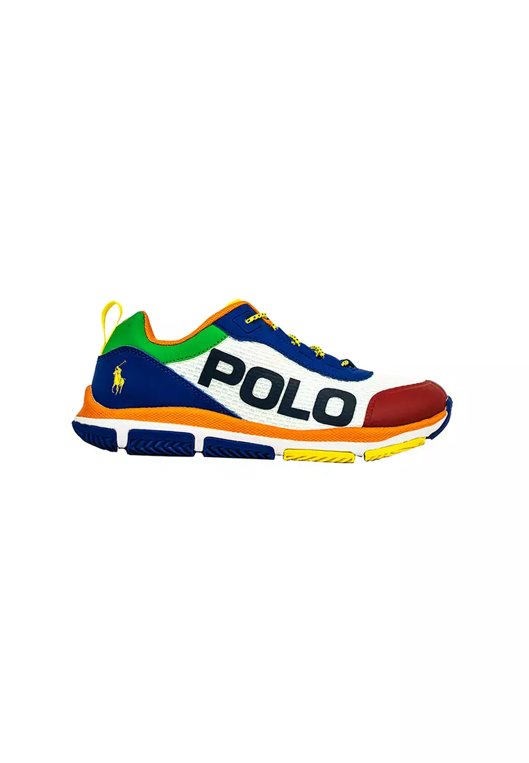 Discount on Polo Ralph Lauren  shoes - SKU: Tech Racer- White/ Multi