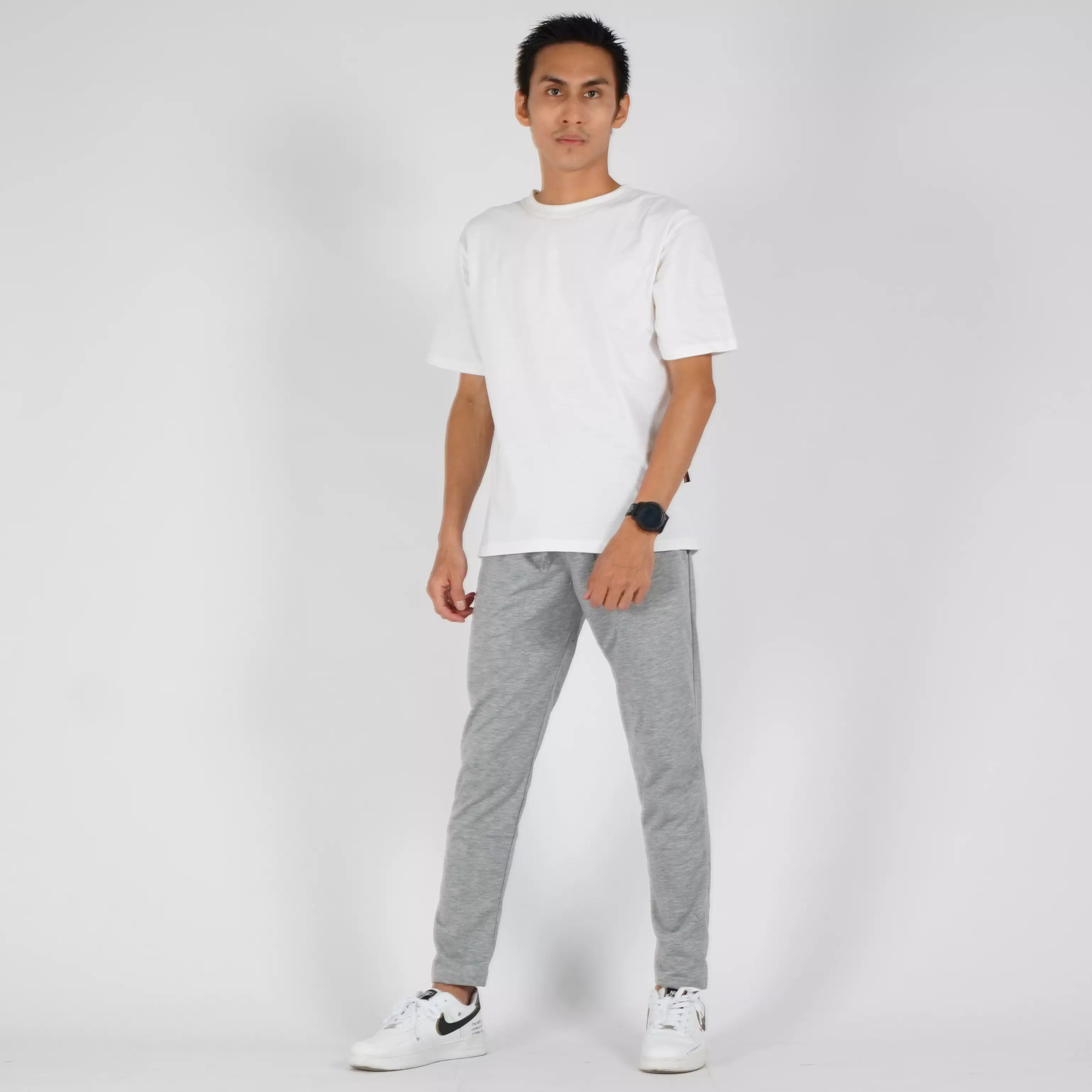 OKECHUKU Michael Celana Joger Pria Slim Fit Skinny Jogger Pants Korean Style