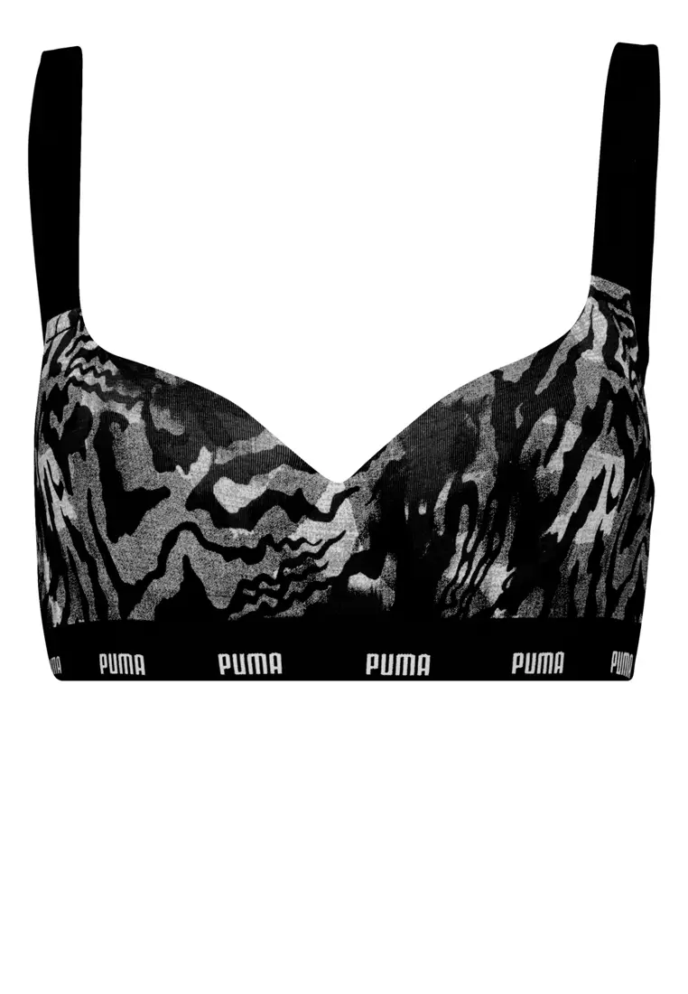 Printed Padded Sports Bra