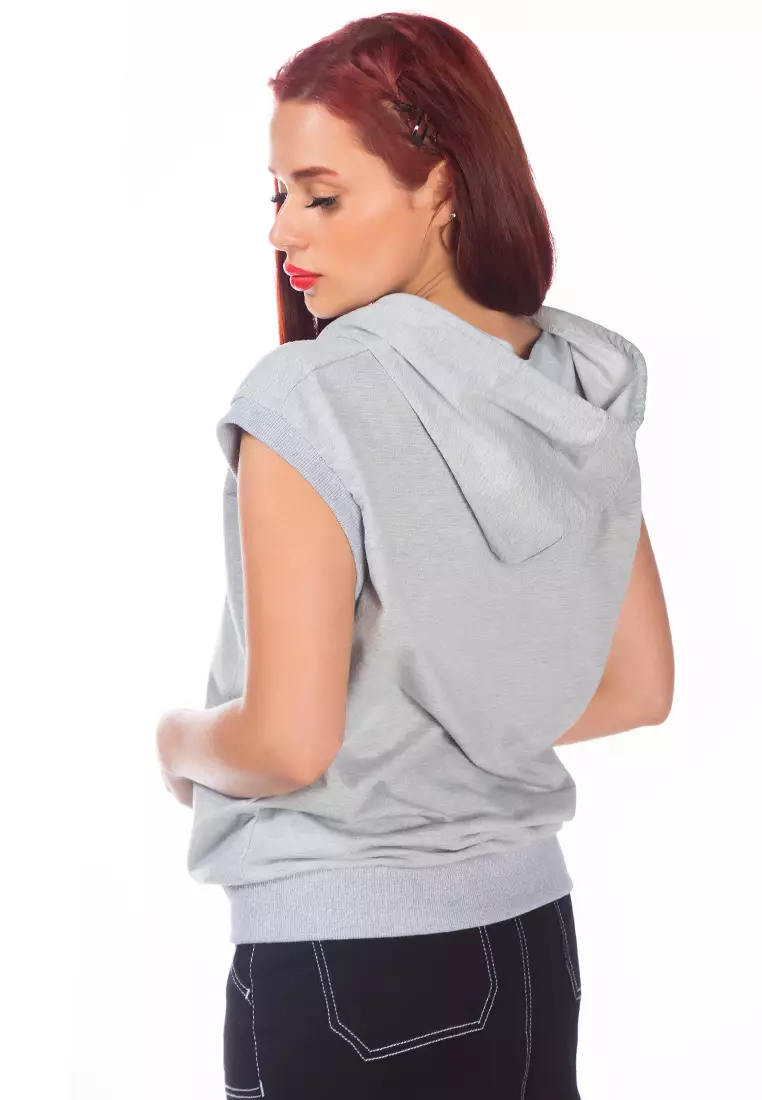 Solid gray hoodie deals