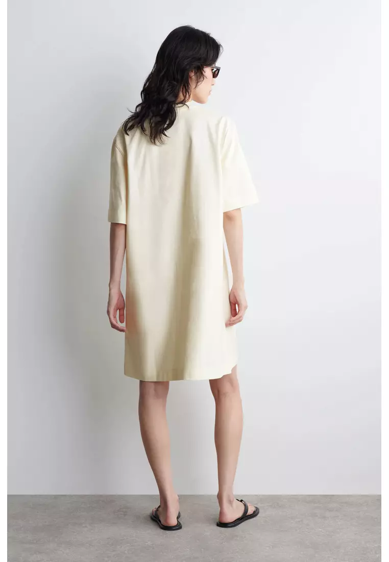 COTTON MINI T-SHIRT DRESS