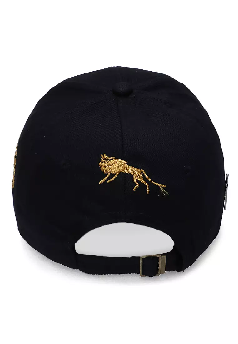 Drsh Cap Basebal Unisex Colorado Sport Casual Comfortable Resizable Strap Material Cotton ORIGINAL - Black Gold